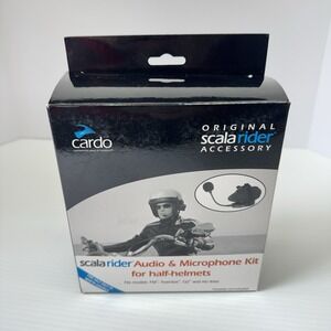 Cardo Scala Rider Q2 Audio & Microphone Kit for Half Helmets 71-9098